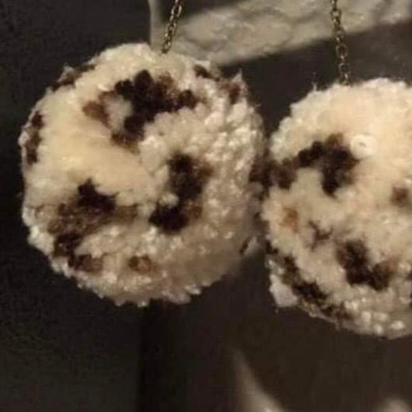 Pom Pom Earrings - Picture 3 of 13